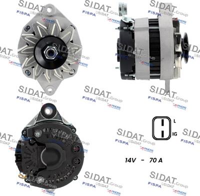 Sidat A12VA1289A2 - Generator alexcarstop-ersatzteile.com