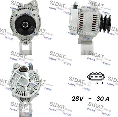 Sidat A24DE0132A2 - Generator alexcarstop-ersatzteile.com