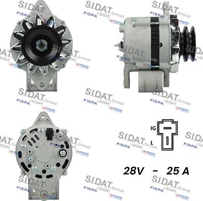 Sidat A24HT0131A2 - Generator alexcarstop-ersatzteile.com