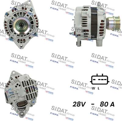 Sidat A24MH0063 - Generator alexcarstop-ersatzteile.com