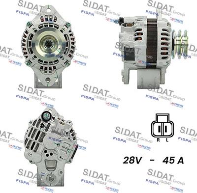 Sidat A24MH0119A2 - Generator alexcarstop-ersatzteile.com