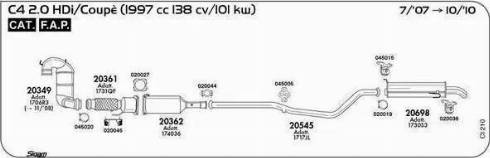 Sigam 020044 - Rohrverbinder, Abgasanlage alexcarstop-ersatzteile.com