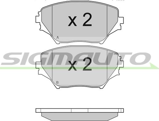 FTE 9001208 - Bremsbelagsatz, Scheibenbremse alexcarstop-ersatzteile.com