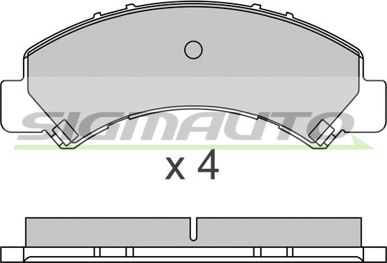 FIT FP4149 - Bremsbelagsatz, Scheibenbremse alexcarstop-ersatzteile.com