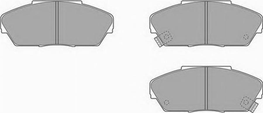 Simer 431 - Bremsbelagsatz, Scheibenbremse alexcarstop-ersatzteile.com