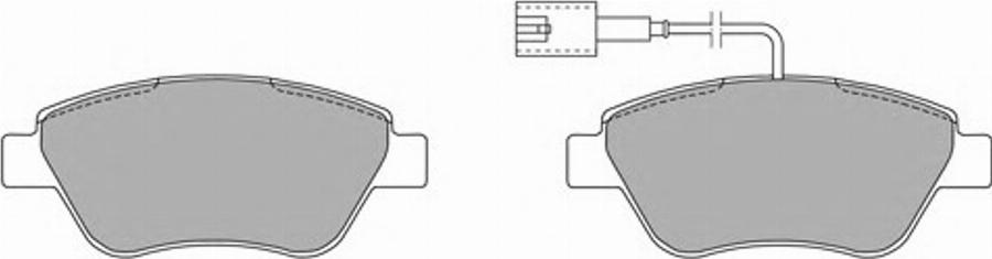 Simer 812.3 - Bremsbelagsatz, Scheibenbremse alexcarstop-ersatzteile.com