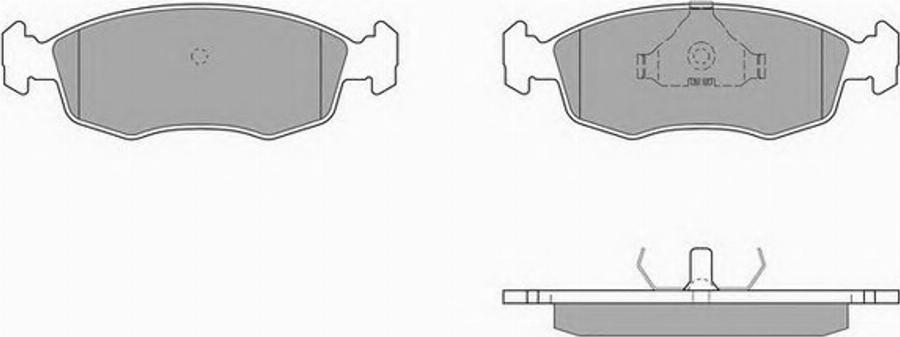 Simer 3521 - Bremsbelagsatz, Scheibenbremse alexcarstop-ersatzteile.com