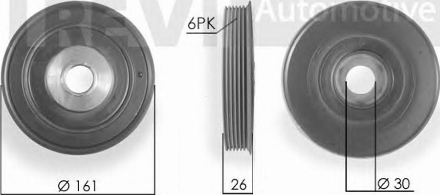 S&K SK769879 - Riemenscheibe, Kurbelwelle alexcarstop-ersatzteile.com