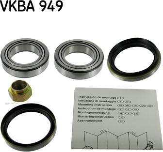 SKF VKBA 949 - Radlagersatz alexcarstop-ersatzteile.com