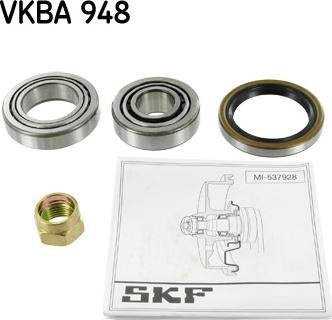 SKF VKBA 948 - Radlagersatz alexcarstop-ersatzteile.com