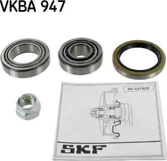 SKF VKBA 947 - Radlagersatz alexcarstop-ersatzteile.com