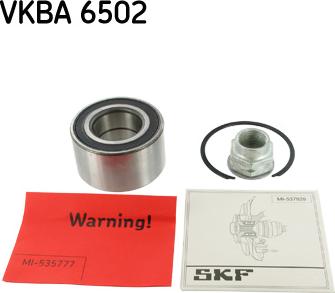 SKF VKBA 6502 - Radlagersatz alexcarstop-ersatzteile.com