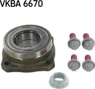 SKF VKBA 6670 - Radlagersatz alexcarstop-ersatzteile.com