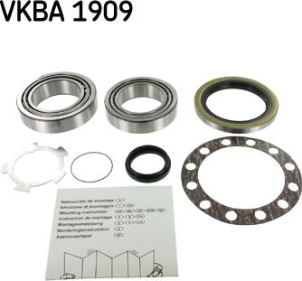 SKF VKBA 1909 - Radlagersatz alexcarstop-ersatzteile.com