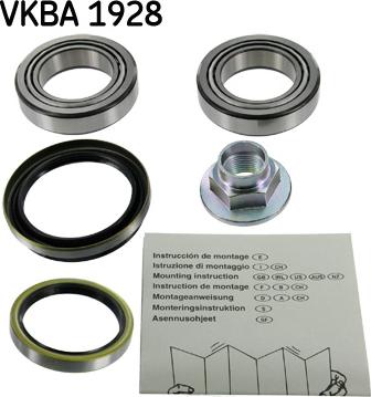 SKF VKBA 1928 - Radlagersatz alexcarstop-ersatzteile.com