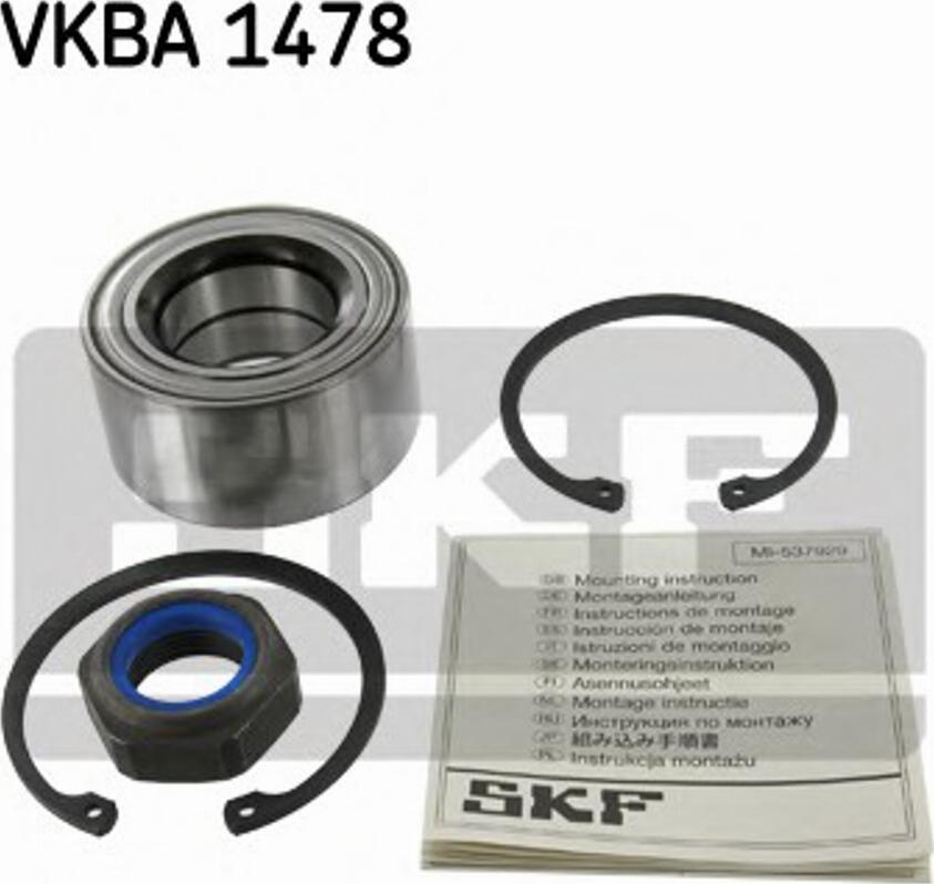 SKF VKBA 1478 - Radlagersatz alexcarstop-ersatzteile.com