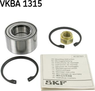 SKF VKBA 1315 - Radlagersatz alexcarstop-ersatzteile.com