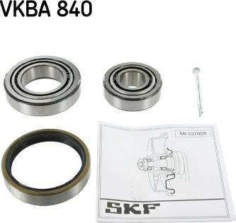 SKF VKBA 840 - Radlagersatz alexcarstop-ersatzteile.com