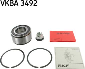 SKF VKBA 3492 - Radlagersatz alexcarstop-ersatzteile.com