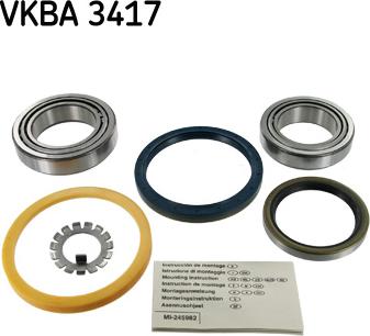 SKF VKBA 3417 - Radlagersatz alexcarstop-ersatzteile.com