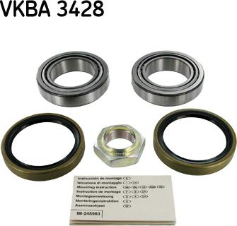 SKF VKBA 3428 - Radlagersatz alexcarstop-ersatzteile.com