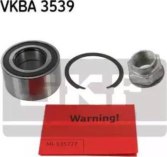 SKF VKBA 3539 - Radlagersatz alexcarstop-ersatzteile.com