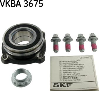 SKF VKBA 3675 - Radlagersatz alexcarstop-ersatzteile.com