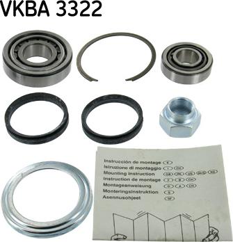 SKF VKBA 3322 - Radlagersatz alexcarstop-ersatzteile.com