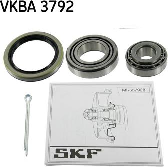 SKF VKBA 3792 - Radlagersatz alexcarstop-ersatzteile.com