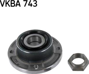 SKF VKBA 743 - Radlagersatz alexcarstop-ersatzteile.com