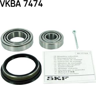 SKF VKBA 7474 - Radlagersatz alexcarstop-ersatzteile.com