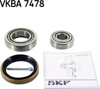 SKF VKBA 7478 - Radlagersatz alexcarstop-ersatzteile.com