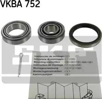 SKF VKBA 752 - Radlagersatz alexcarstop-ersatzteile.com