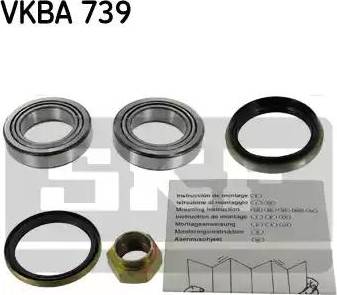 SKF VKBA 739 - Radlagersatz alexcarstop-ersatzteile.com