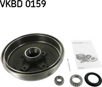 SKF VKBD 0159 - Bremstrommel alexcarstop-ersatzteile.com