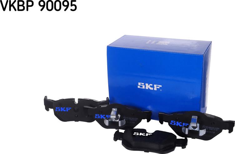 SKF VKBP 90095 - Bremsbelagsatz, Scheibenbremse alexcarstop-ersatzteile.com