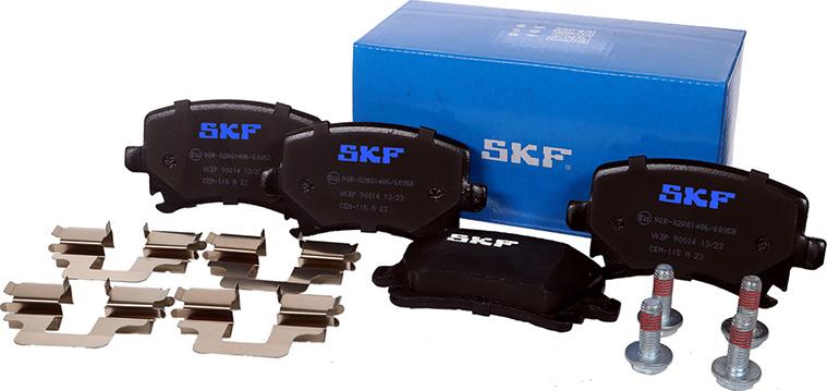 SKF VKBP 90014 - Bremsbelagsatz, Scheibenbremse alexcarstop-ersatzteile.com