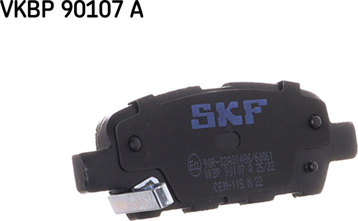 SKF VKBP 90107 A - Bremsbelagsatz, Scheibenbremse alexcarstop-ersatzteile.com