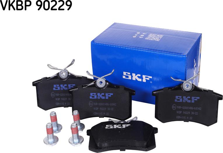 SKF VKBP 90229 - Bremsbelagsatz, Scheibenbremse alexcarstop-ersatzteile.com