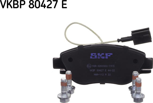 SKF VKBP 80427 E - Bremsbelagsatz, Scheibenbremse alexcarstop-ersatzteile.com