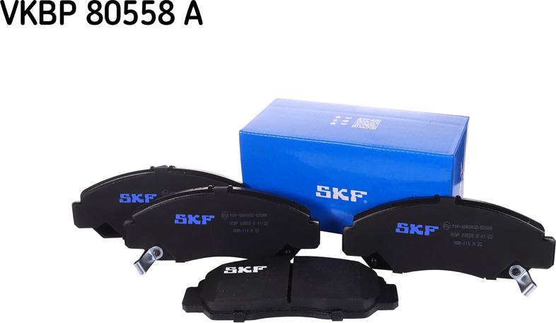 SKF VKBP 80558 A - Bremsbelagsatz, Scheibenbremse alexcarstop-ersatzteile.com