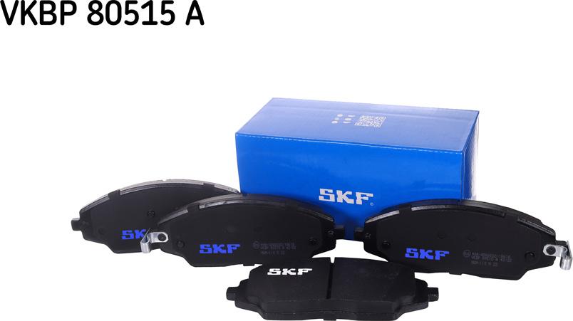 SKF VKBP 80515 A - Bremsbelagsatz, Scheibenbremse alexcarstop-ersatzteile.com