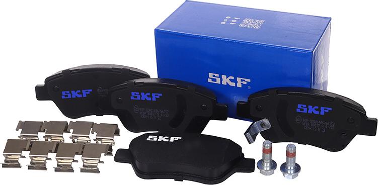 SKF VKBP 80017 A - Bremsbelagsatz, Scheibenbremse alexcarstop-ersatzteile.com