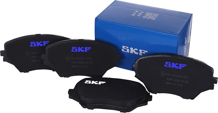 SKF VKBP 80226 - Bremsbelagsatz, Scheibenbremse alexcarstop-ersatzteile.com