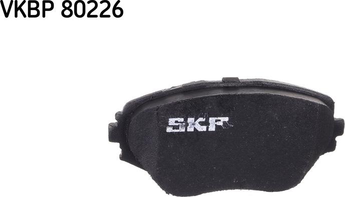 SKF VKBP 80226 - Bremsbelagsatz, Scheibenbremse alexcarstop-ersatzteile.com