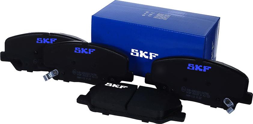 SKF VKBP 80228 A - Bremsbelagsatz, Scheibenbremse alexcarstop-ersatzteile.com