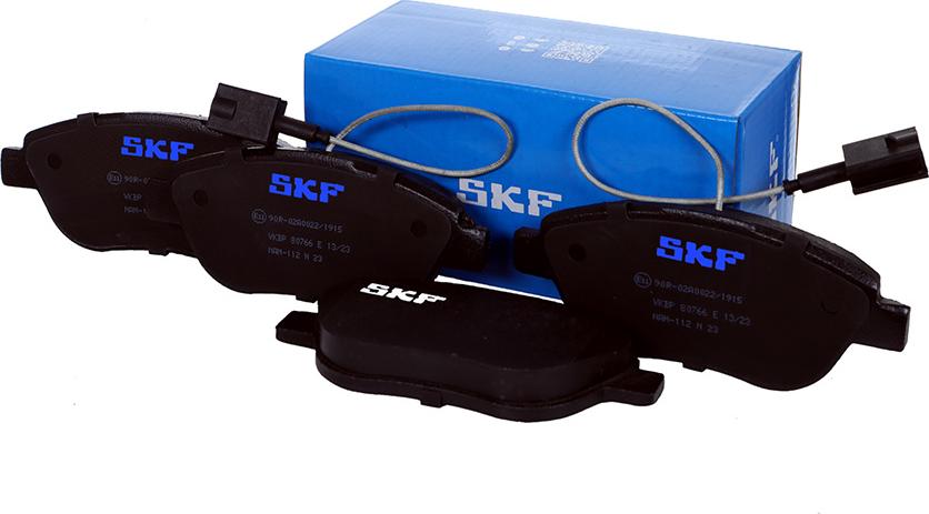 SKF VKBP 80766 E - Bremsbelagsatz, Scheibenbremse alexcarstop-ersatzteile.com