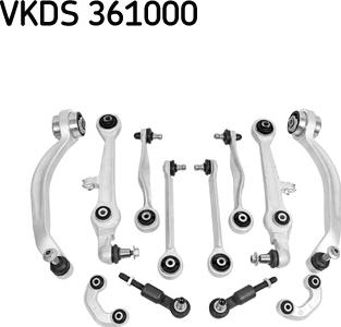 SKF VKDS 361000 - Federbeinstützlager alexcarstop-ersatzteile.com