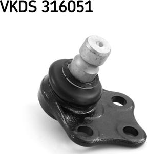 SKF VKDS 316051 - Trag / Führungsgelenk alexcarstop-ersatzteile.com