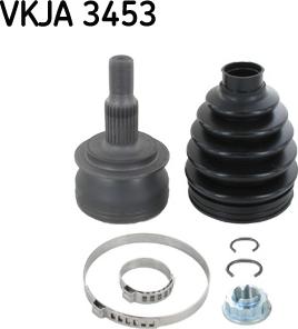 SKF VKJA 3453 - Gelenksatz, Antriebswelle alexcarstop-ersatzteile.com